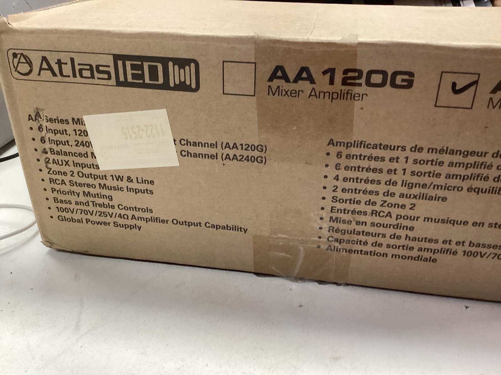 Atlas IED AA240G Mixer Amplifier
