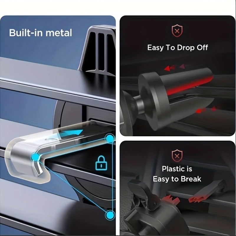 360° Universal Air Vent Mobile Phone Holder In Car Stand Cradle Mount GPS iPhone