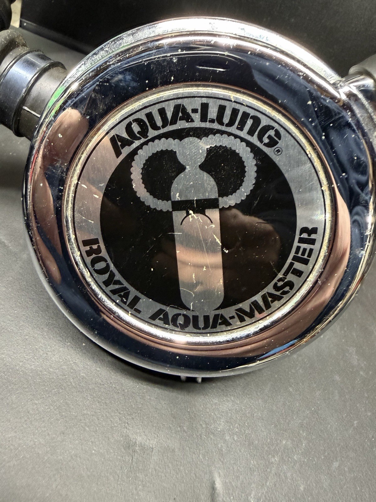 Aqua Lung Royal Aqua Master Double Hose Regulator Vintage Scuba Not Tested