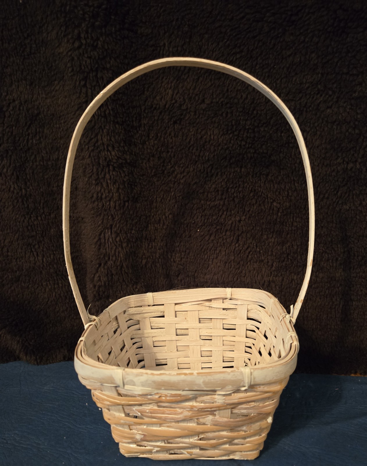 6 Vintage Easter And Decorative Wood Baskets
