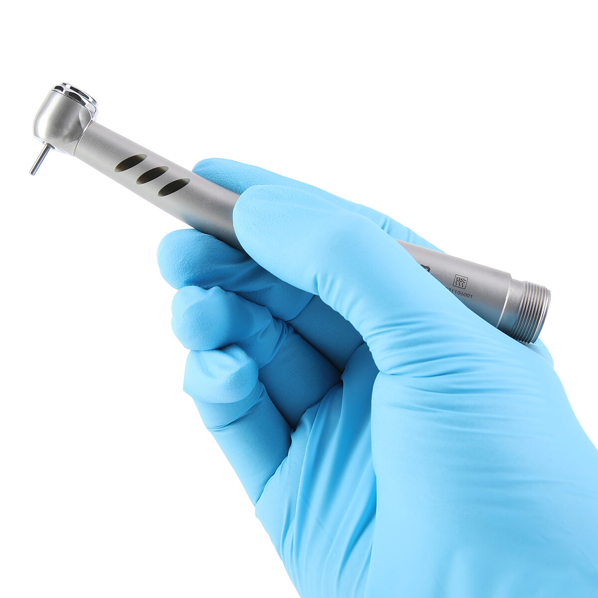 AZDENT Dental (Optic LED E-generator ) High Speed Handpiece Air Turbine 4/2Holes