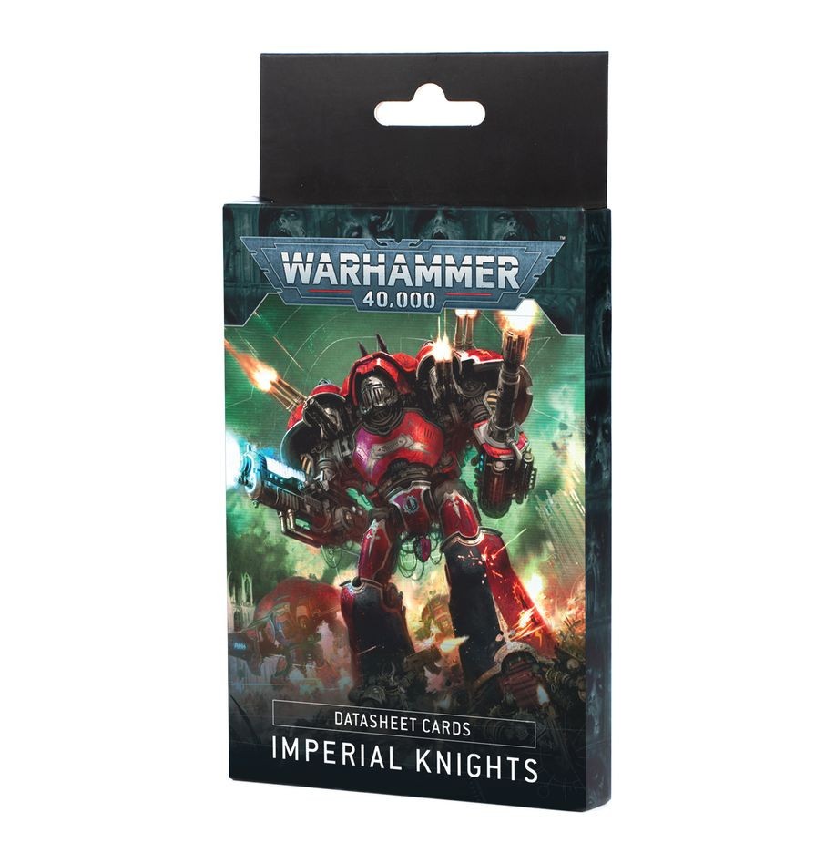 Datasheet Cards: Imperial Knights - Warhammer 40k - Brand New! 54-02