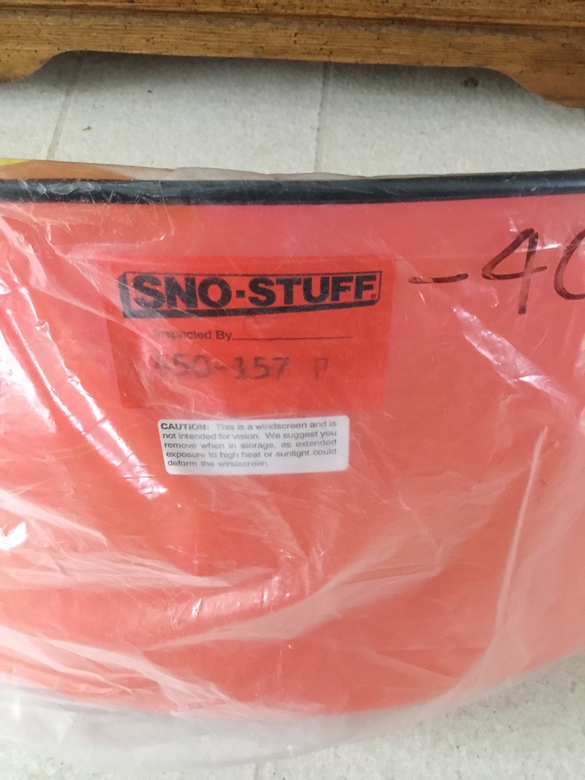 Arctic Cat Sno Stuff Pink Windshield 450-157-P