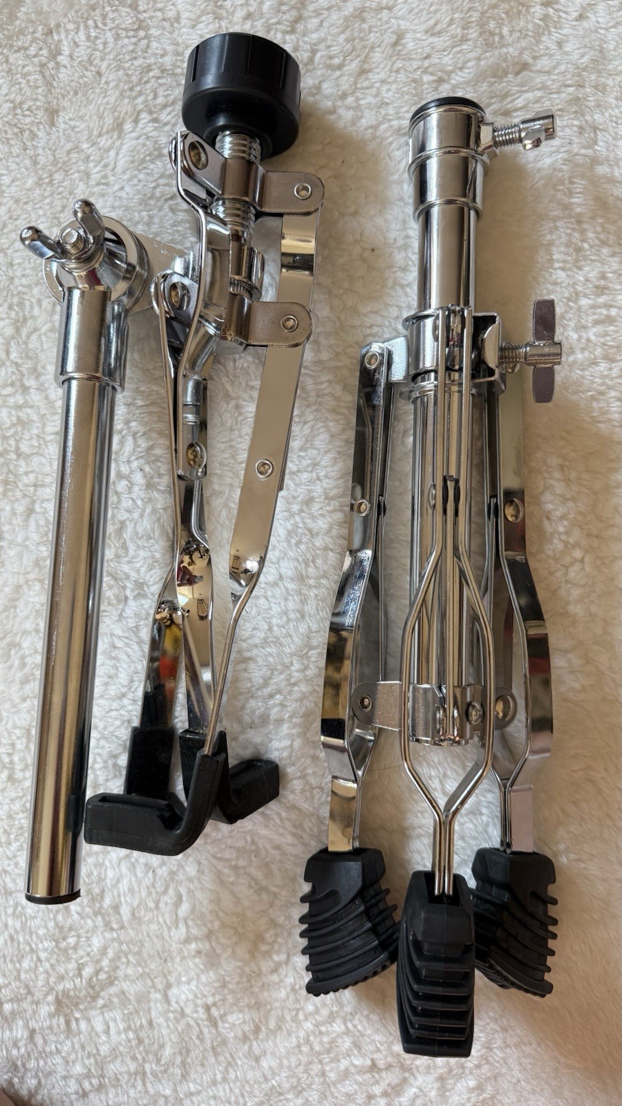 Snare drum stand Chrome Double Braced