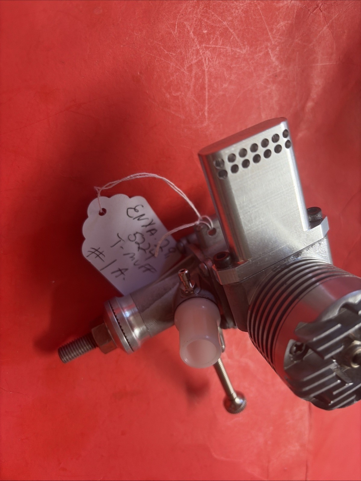 ENYA 29 5224 STUNT ENGINE & T-MUFFLER COMPLETE NICE # 1A