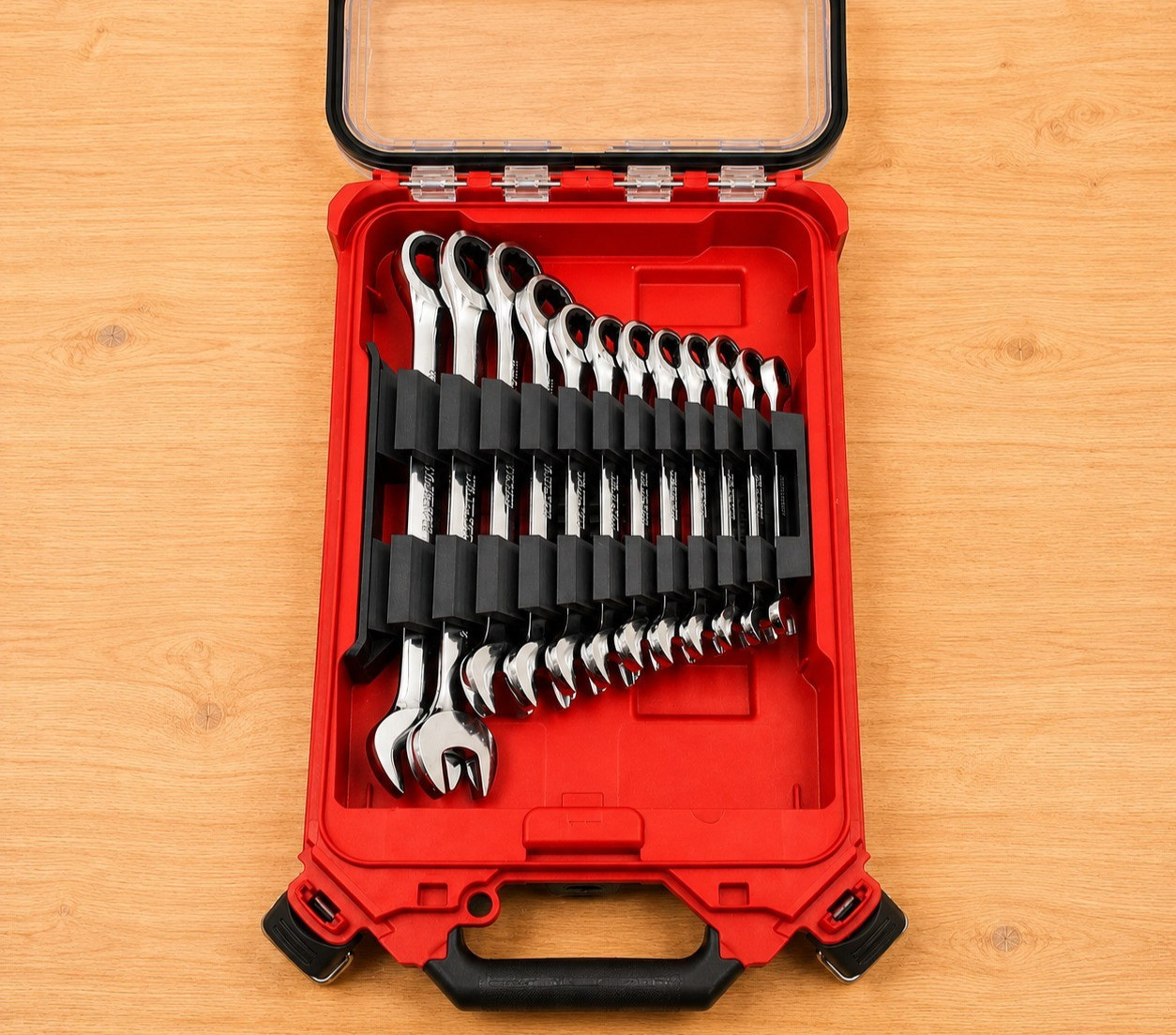 Wrench Organizer for Milwaukee Compact Packout Insert | Holds 12 Wrenches