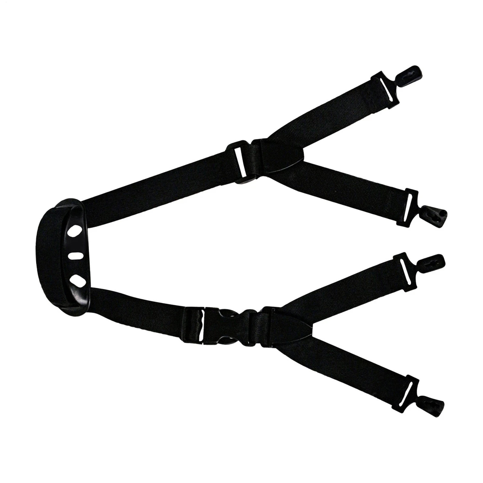 Hard Hat Chin Strap with Black Elastic Strap Adjustable Safety Universal Chin**