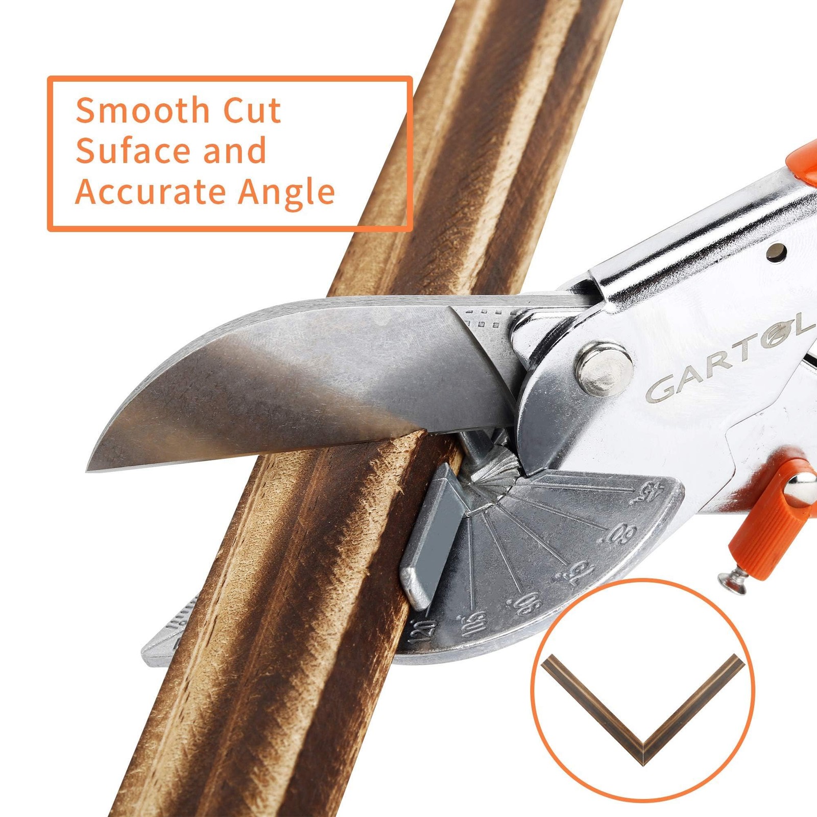 Miter Shears- Multifunctional Trunking Shears for Angular Cutting of Moulding...