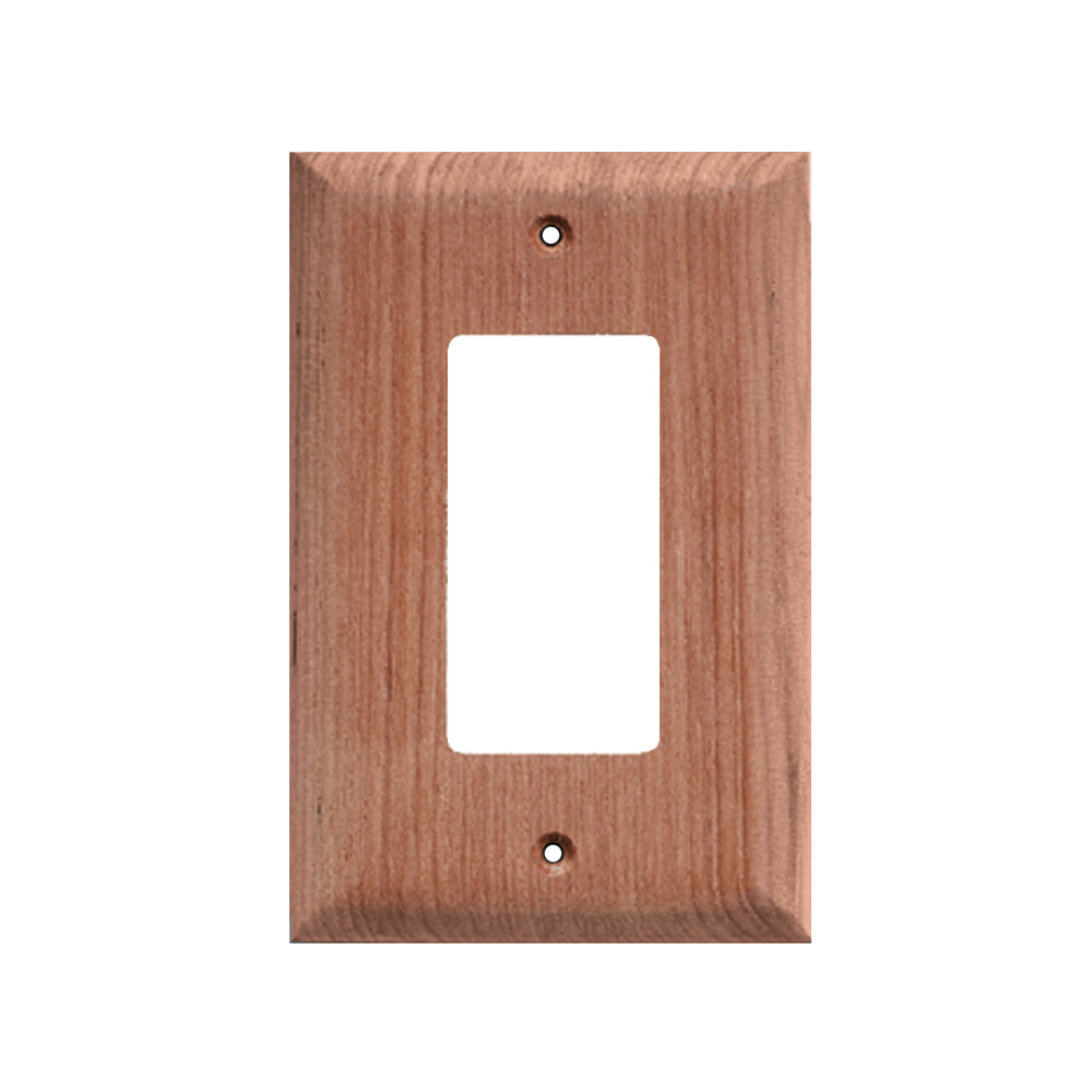 WHITECAP TEAK GROUND FAULT OUTLET COVER