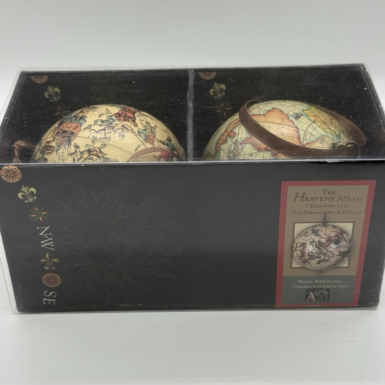 Authentic Models GL032 Earth & Heavens AD1551 Curiosities Maps Atlases Globes