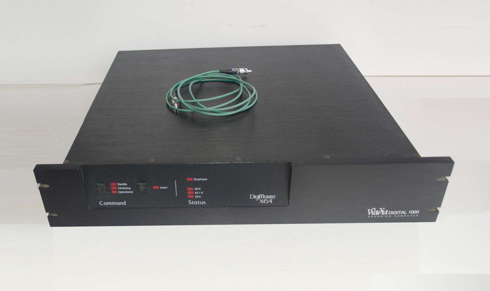 The Wadia Digimaster X-64 is a high-end DAC (Digital-to-Analog Converter) made b