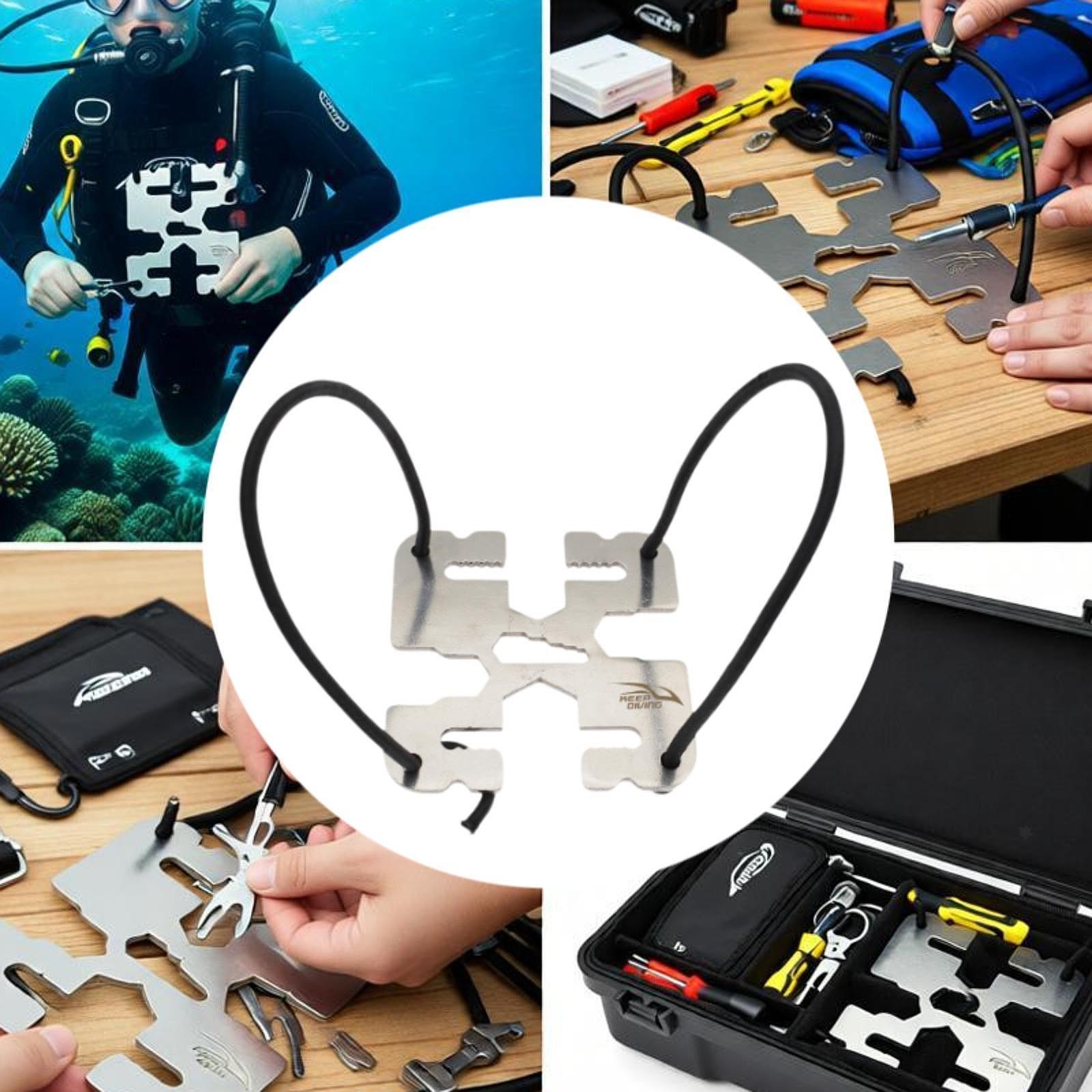 Diving Weight Fixed Holder Sturdy Webbing Installation for Underwater Dive