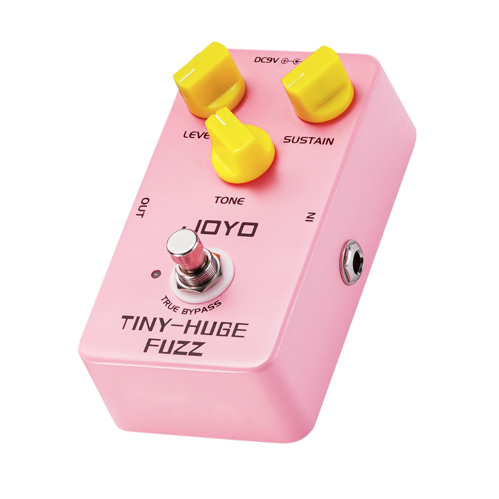 JOYO Vintage Fuzz Tone Pedal Punchy Bass Long Sustain for Electric Guitar Bass