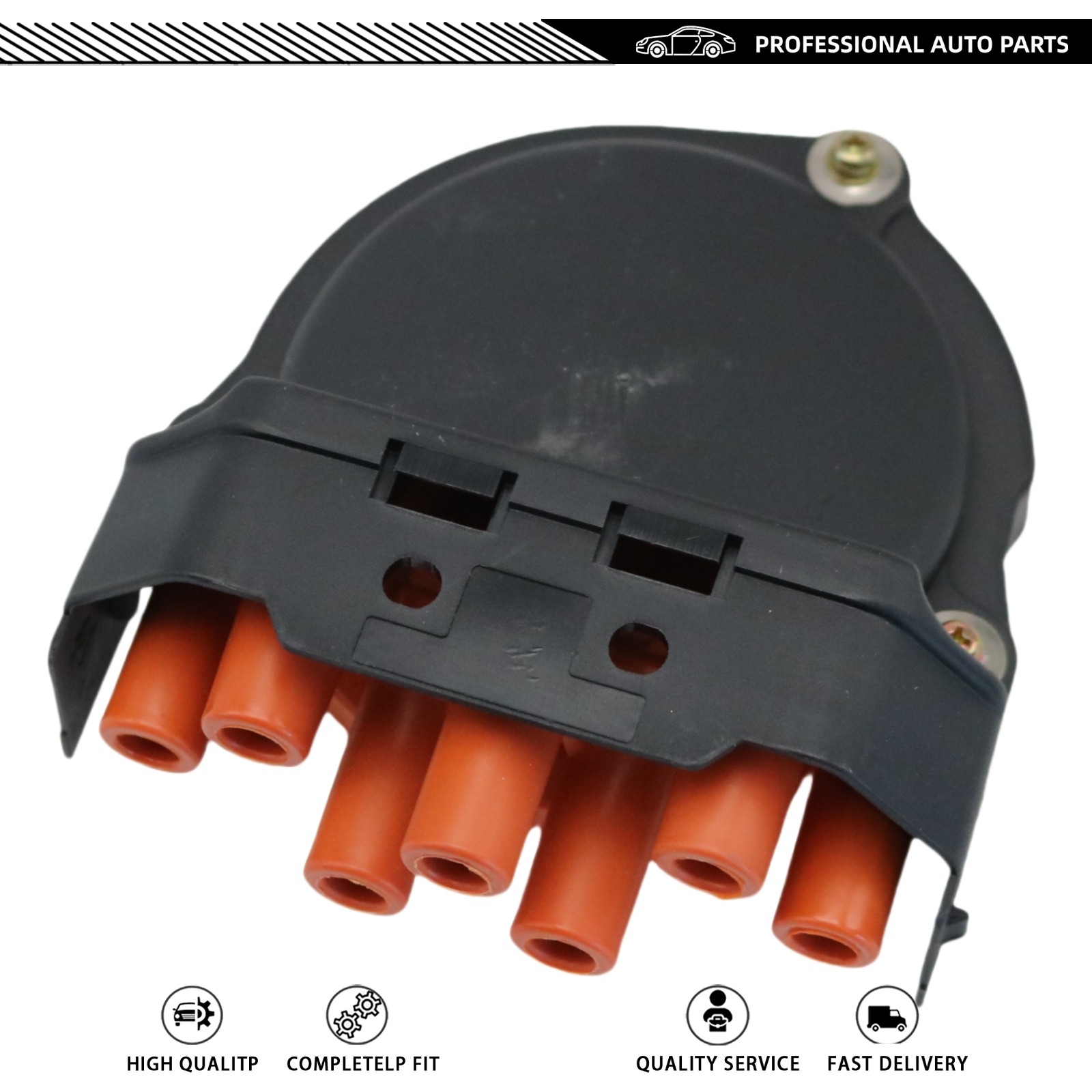 Fit For BMW E23 E24 E28 E30 E31 E32 New Distributor Cap & Rotor 12111725070 USA