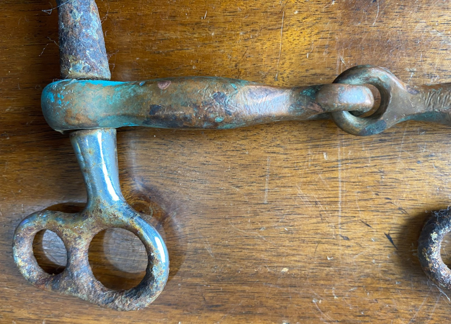 Vintage Antique Snaffle Cow Horse Bridle Bit