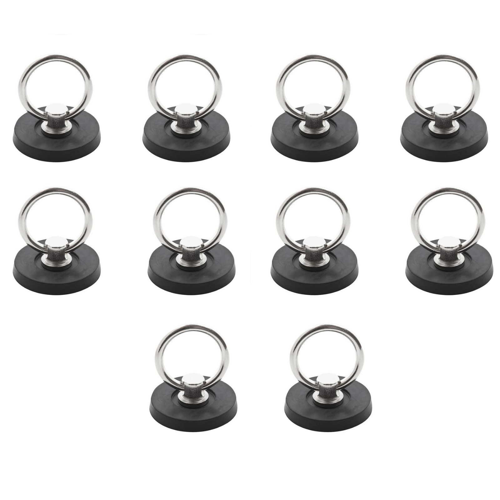 10PCS Anchor Ring - Polyvinyl Chloride (PVC) for Laptop Cable Locks