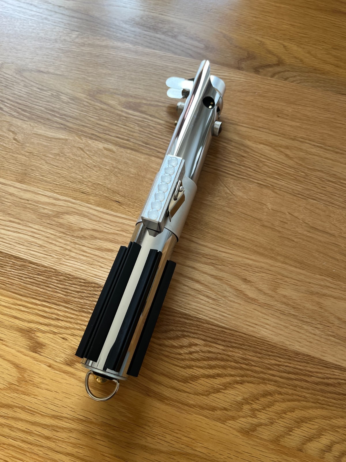 Lightsaber Prop Replica - With Force Crystals - Metal - Full size