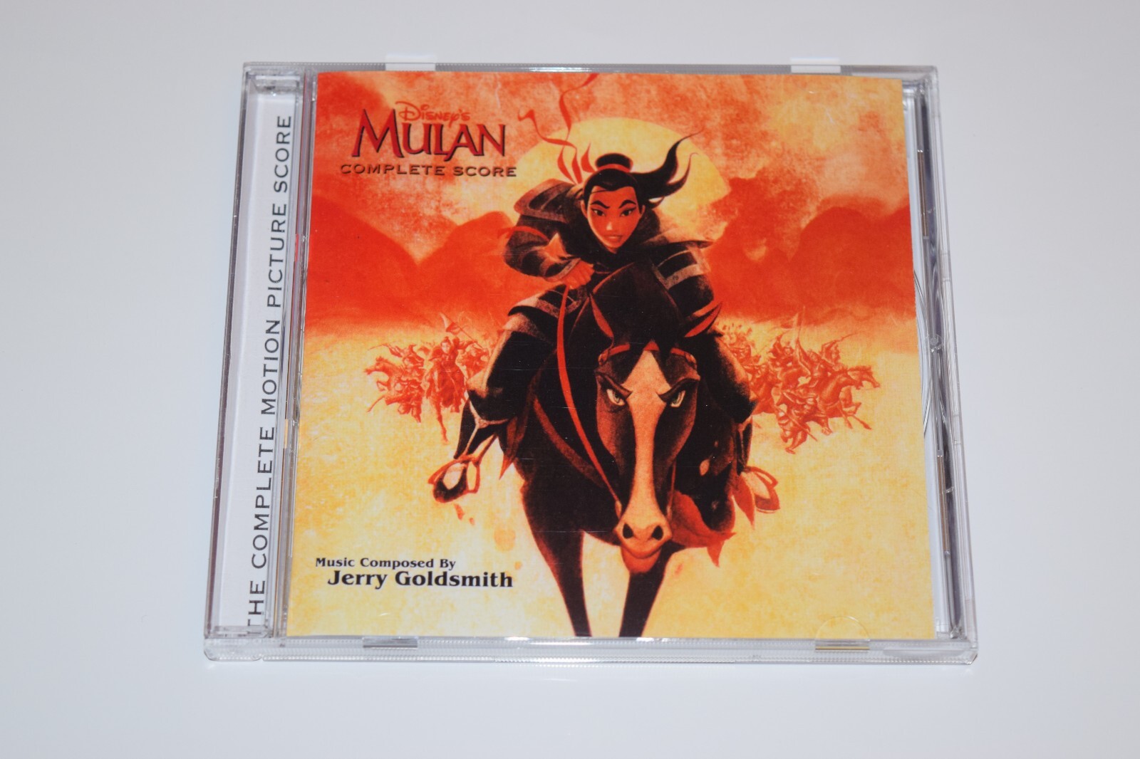 Mulan Complete Score Jerry Goldsmith 1998 Soundtrack CD PROMO 36 tracks 78 mins.