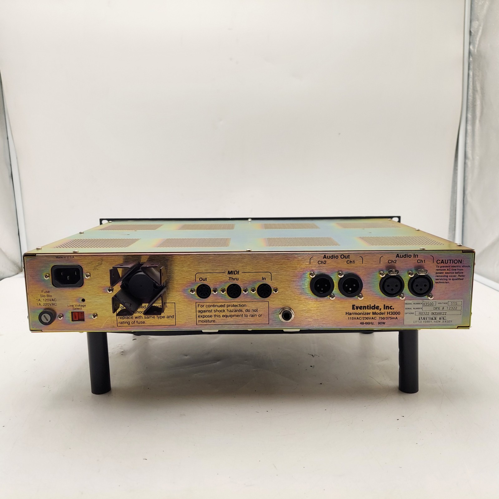 Eventide H3500 Dynamic Ultra-Harmonizer DFX-SAMPLING