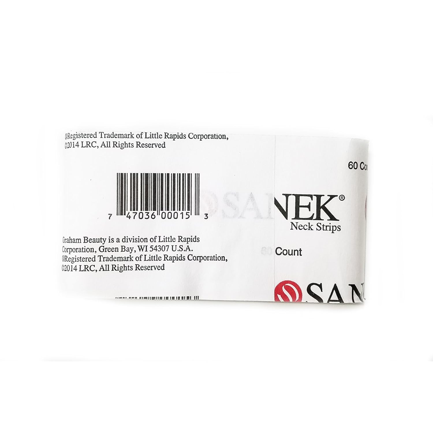 Sanek Neck Strips One Pack Of 60