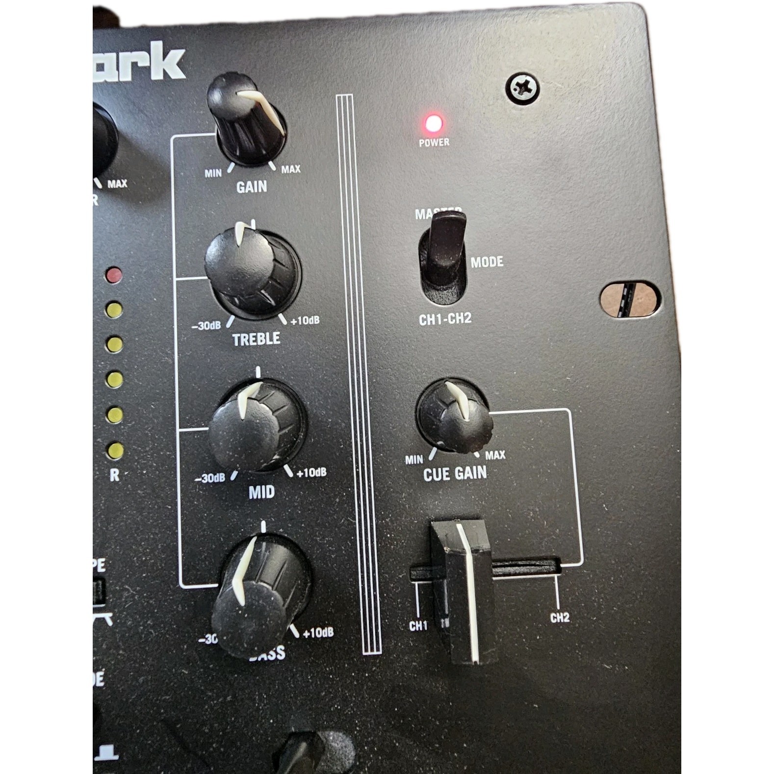NUMARK M2 Black Performance Scratch DJ MIXER - Near Mint - Original Box DAMAGE