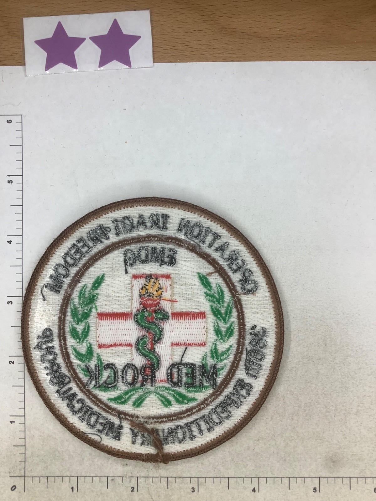 USAF OPERATION IRAQI FREEDOM MED RCK SQUADRON PATCH