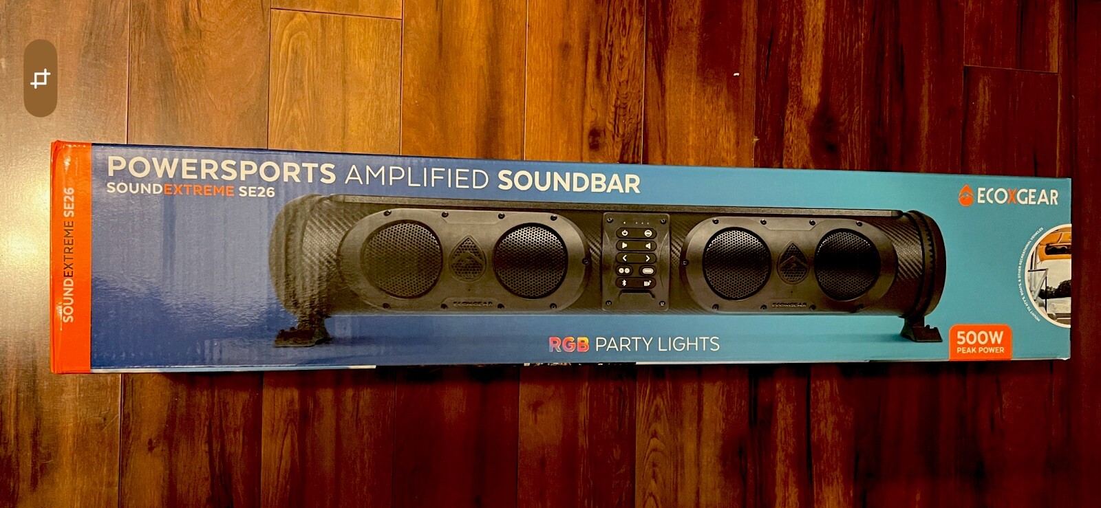 ECOXGEAR SoundExtreme 500W SE26 12V Wired - GDI-EXSNDXTR01 RGB Party Light NEW