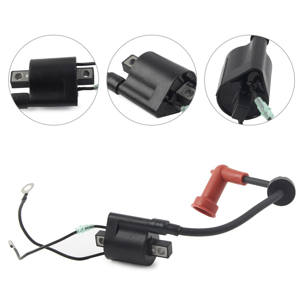 Outboard Engine Ignition Coil fit for Yamaha 40hp 40X E40X MHL 66T-85570-00