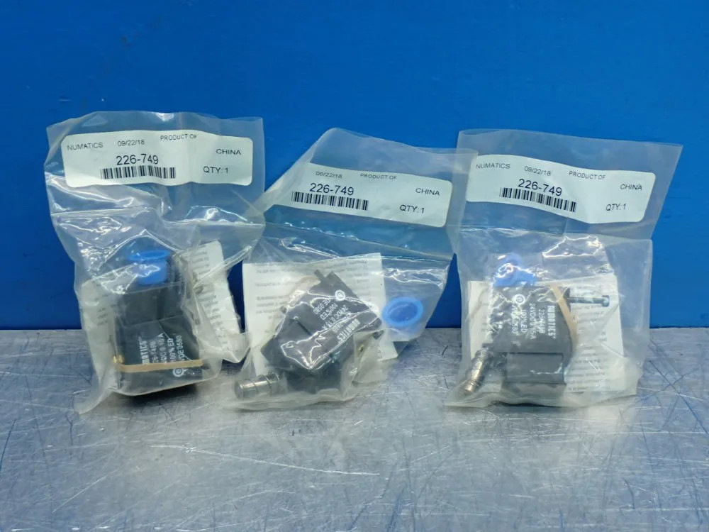 NUMATICS L2-SERIES SOLENOID CAP ASSEMBLY, 3PCS 226-749