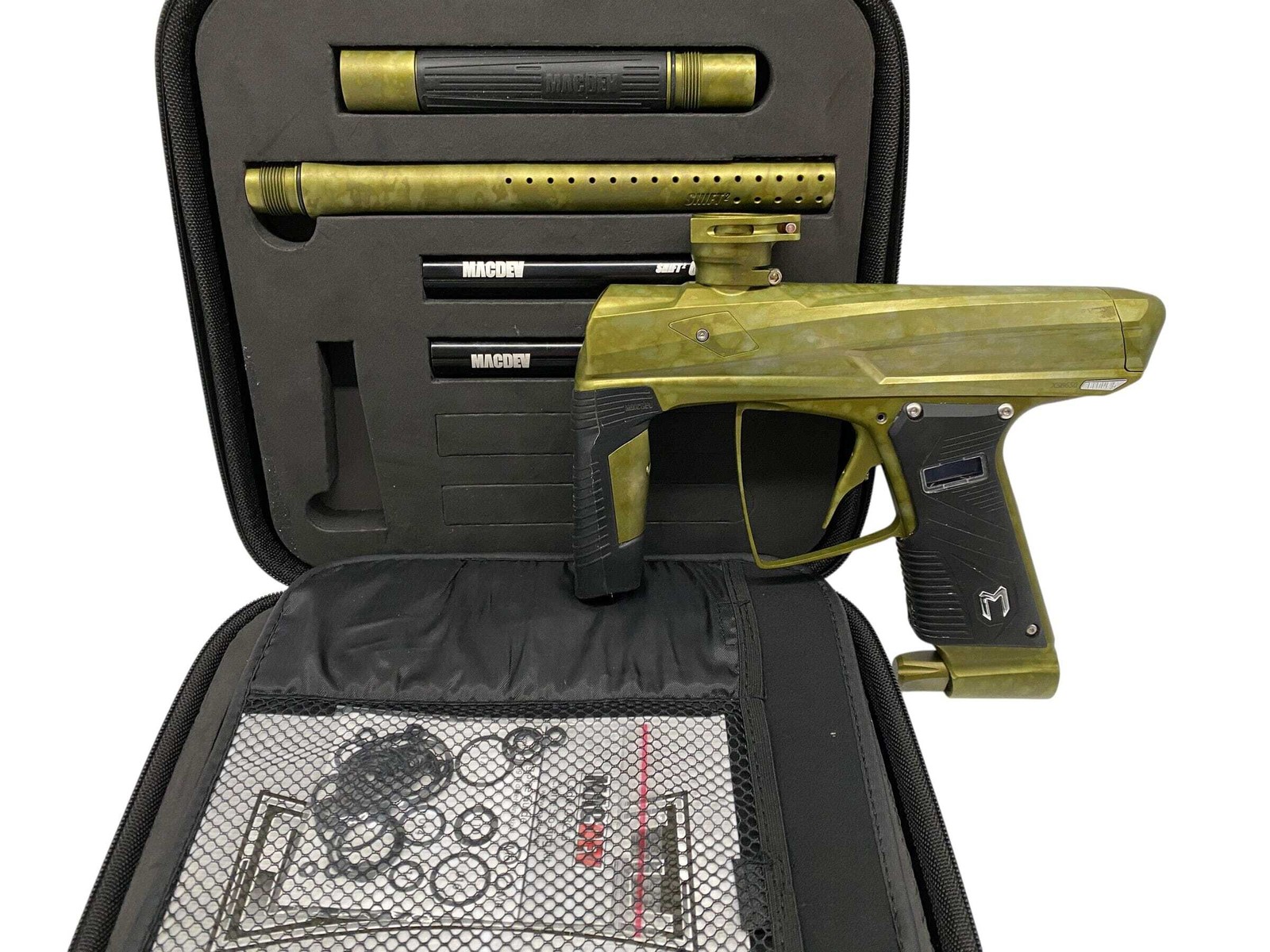 MacDev Clone 5 Acid Wash Paintball Gun