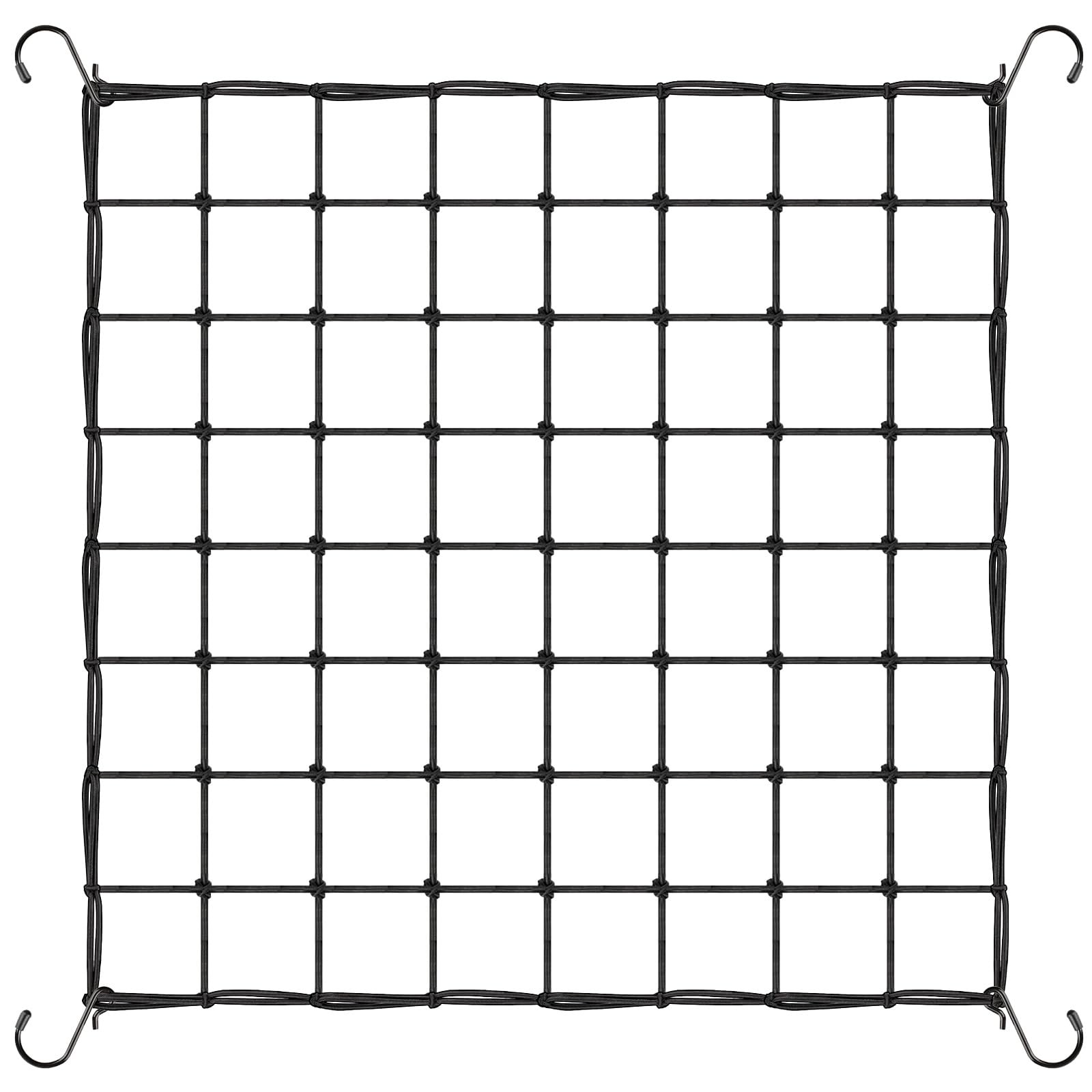 Trellis Netting, Scrog Net with 4 Hooks, 4x4 Nets for Grow 4×4ft-1pcs