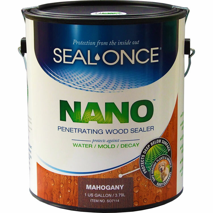Nano Guard Prem Wood Sealer MAHOGANY gal