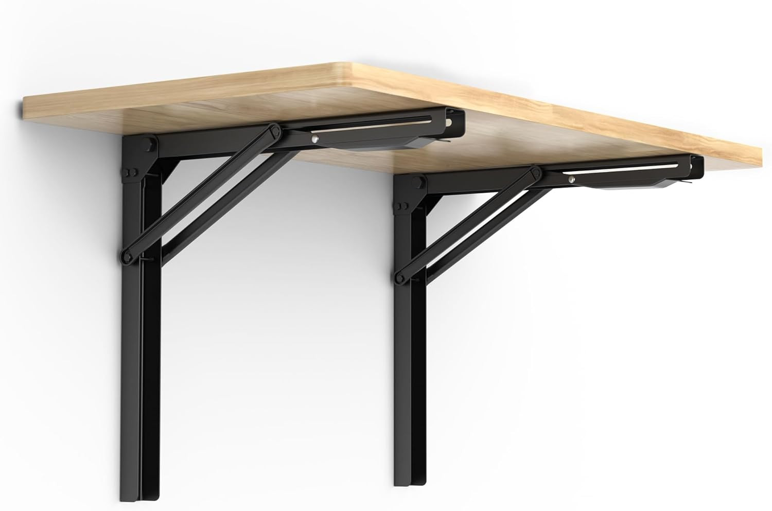 Ultrawall Wall Mounted Folding Workbench, Heavy Duty Foldable Work Table, Collap