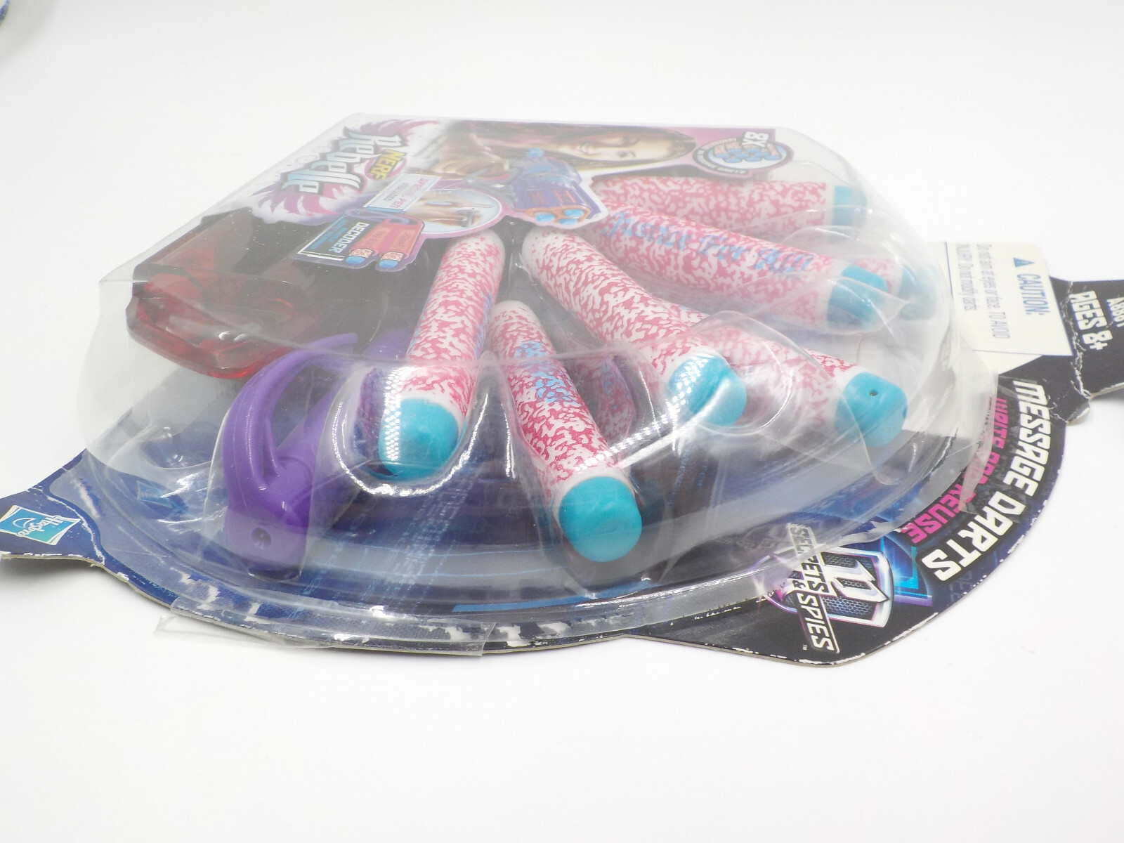 Nerf Rebelle Message Darts 8x, Write & Reuse, Hasbro Blaster Accessory (PKG DMG)