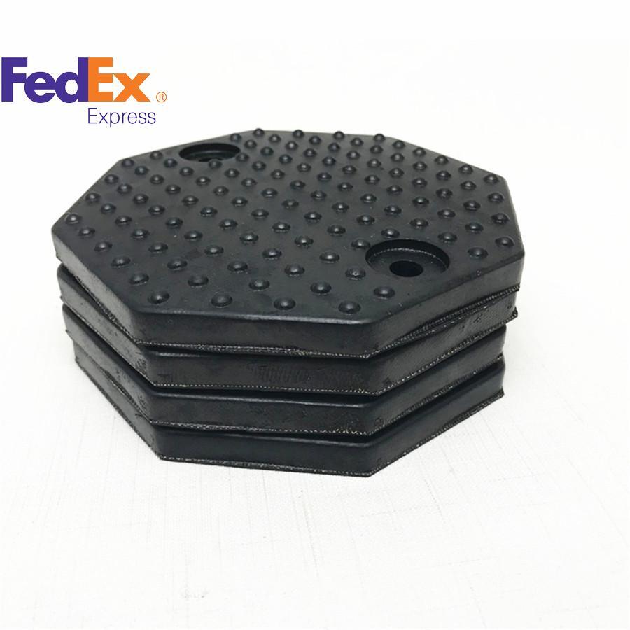 4x Heavy Duty Rubber Car Lift Arm Pads Kit for Auto Truck Lifting Hoist US Stock