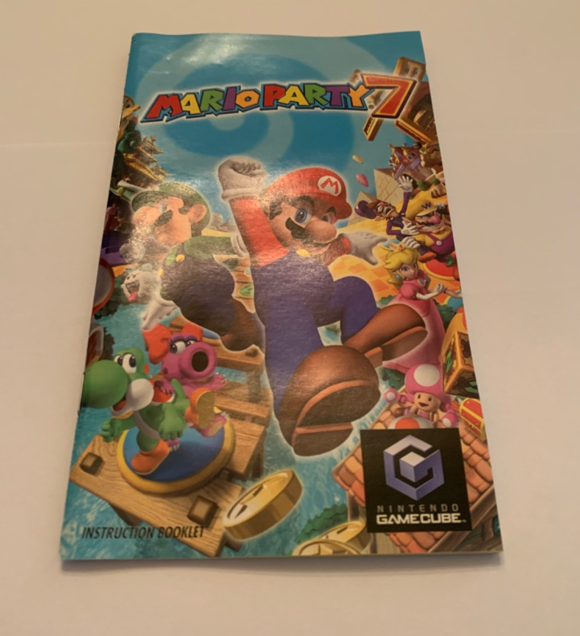 Mario Party 7 - *Manual Only* (GameCube 2005) Instruction Booklet