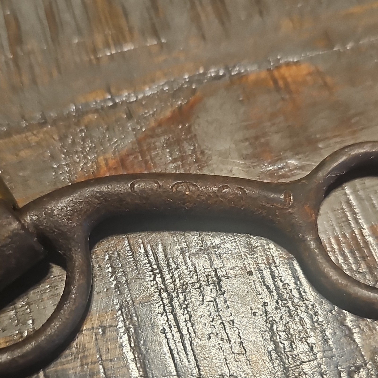 Dutton Horse Bit with Shanks Copper-Wrapped Mouthpiece