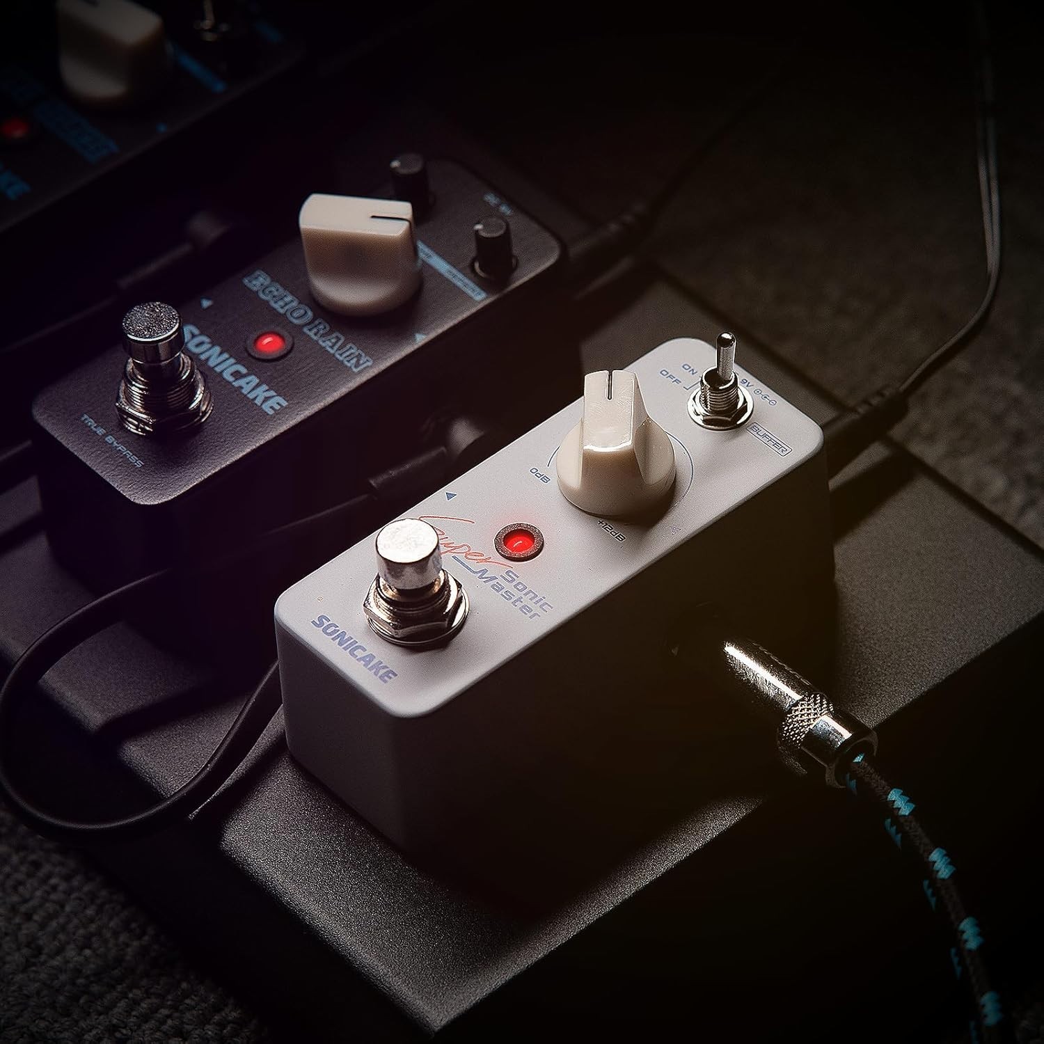 Compact Sonic Super Master Guitar Boost Pedal - Buffer Function & Analog Signal