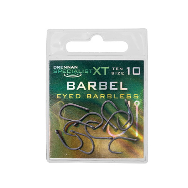 Drennan Specialist XT Barbel BL Strong Heavy Duty Barbel Fishing Hooks Barbless