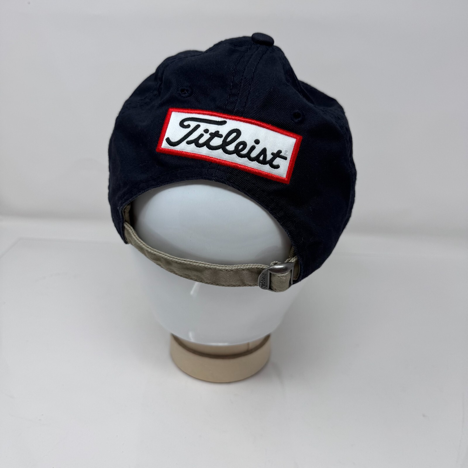 Titleist Hat Cap Men Strap Back Navy Pro V1 Foot Joy Golf Baseball Athletic