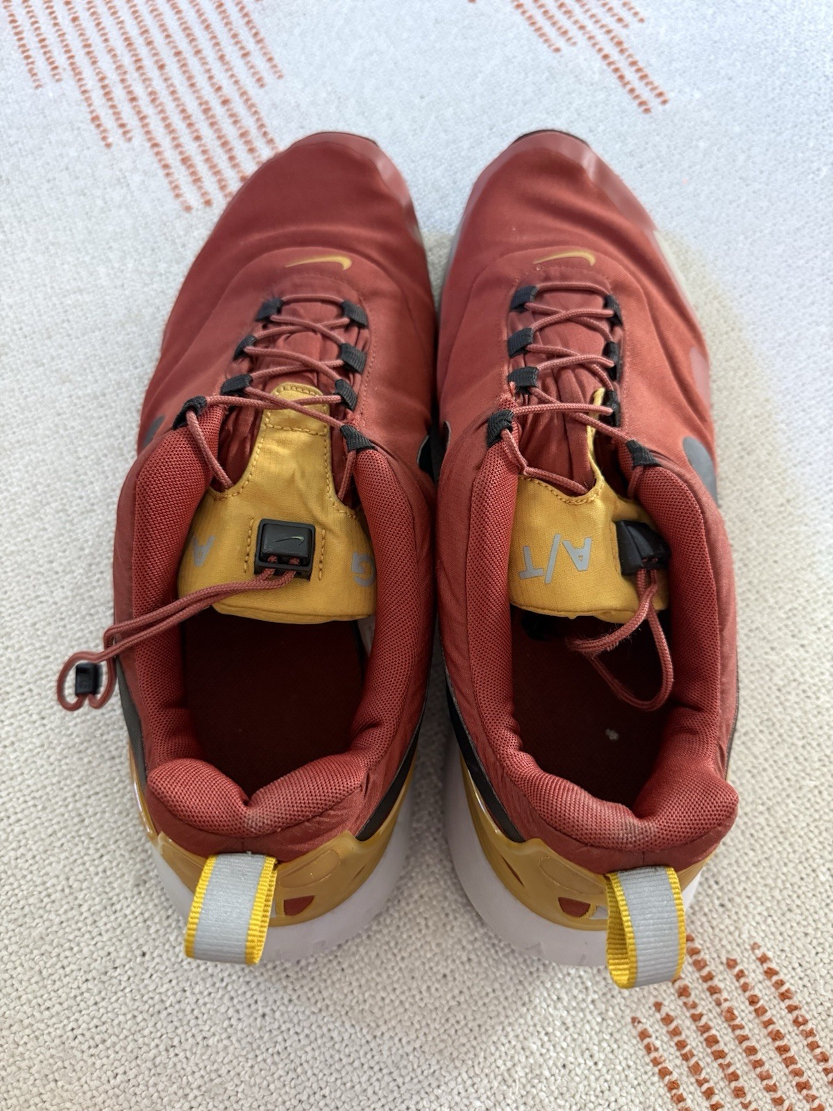 Nike Air Pegasus A/T Mars Stone Red Yellow Men’s Size 11