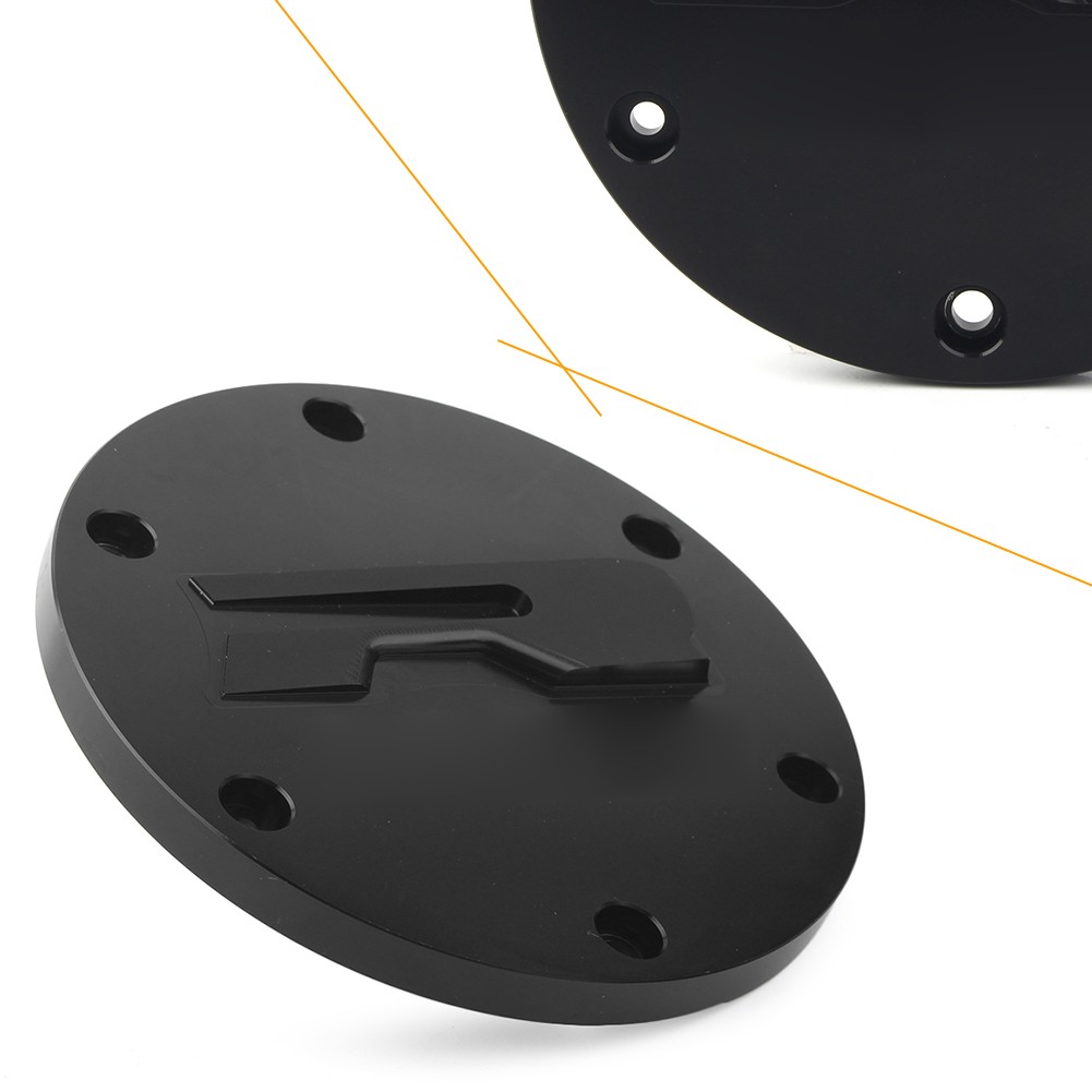 Engine Derby Side Cover Cap Black For Suzuki Boulevard M109R 2006-2022 Motor