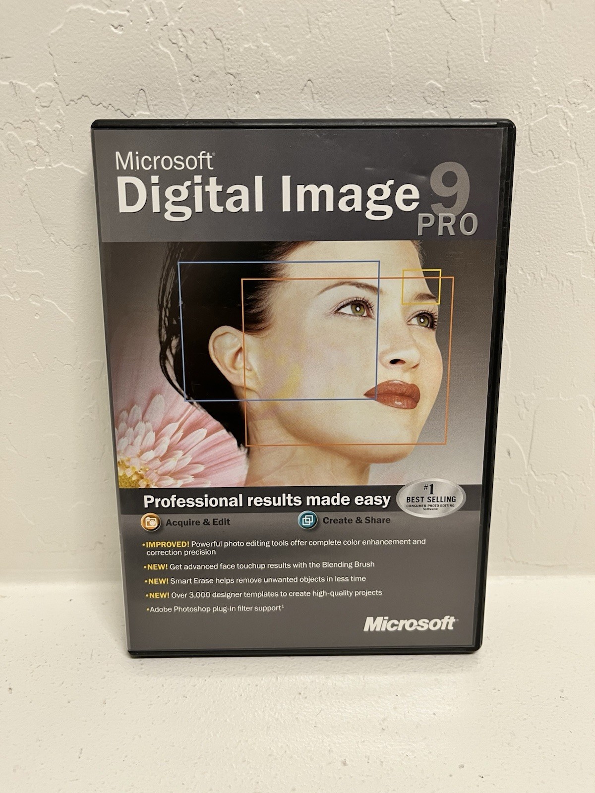 Microsoft Digital Image Pro 9 Windows Legacy 2003 Software 2 Disc Set