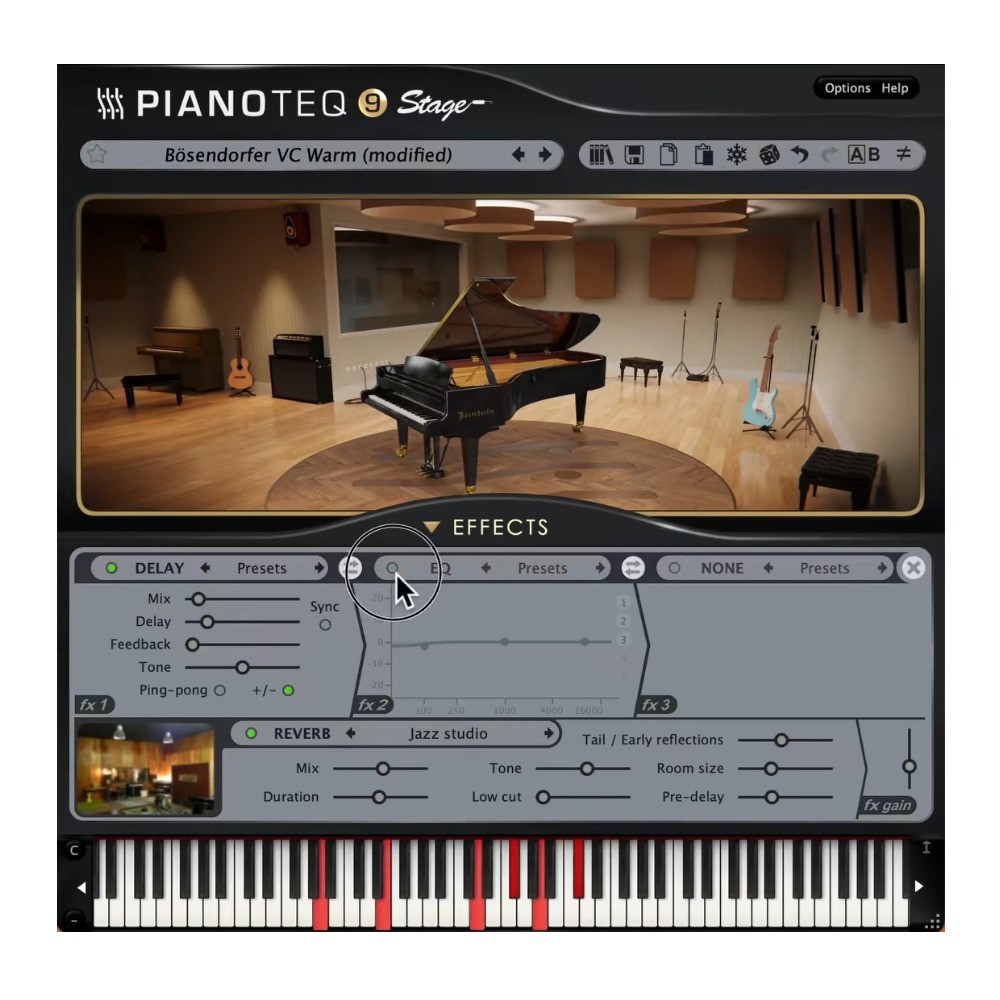 Pianoteq 9 Stage Virtual Piano Software