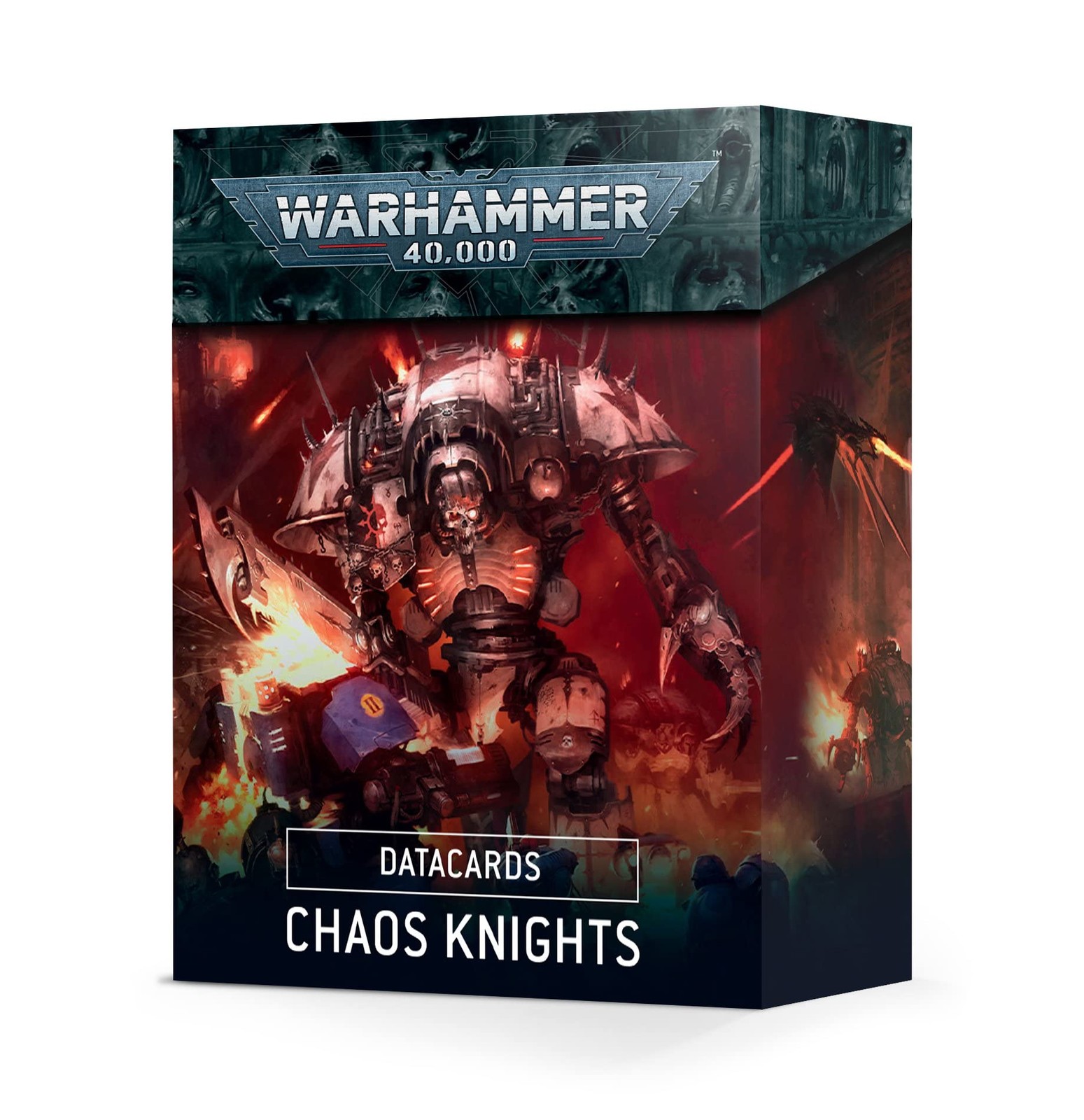 Warhammer 40k - Datacards V.9 Chaos Knights (En) One Size, Multicolor