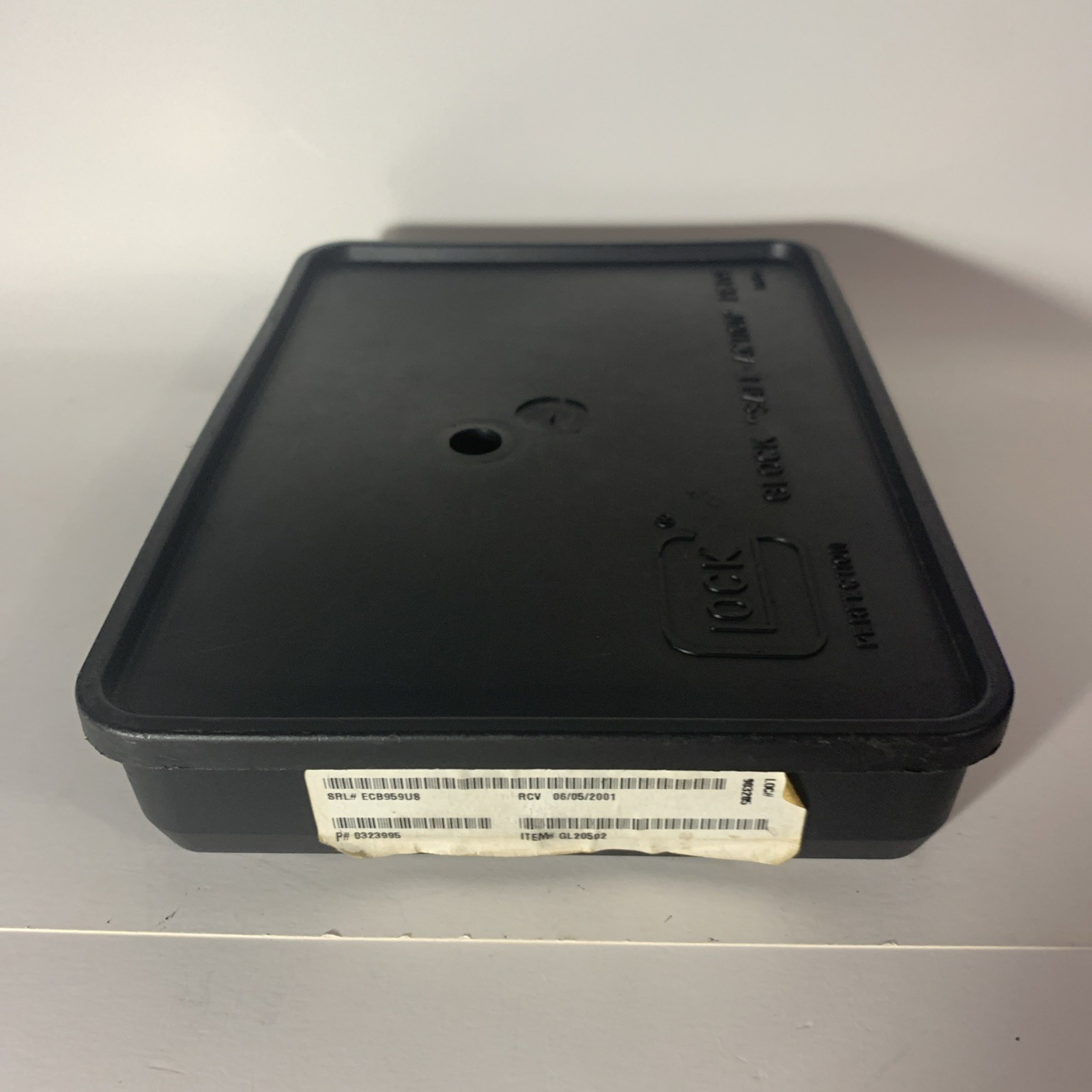 OEM GLOCK Tupperware Plastic Case Storage Box Black 20 21 40