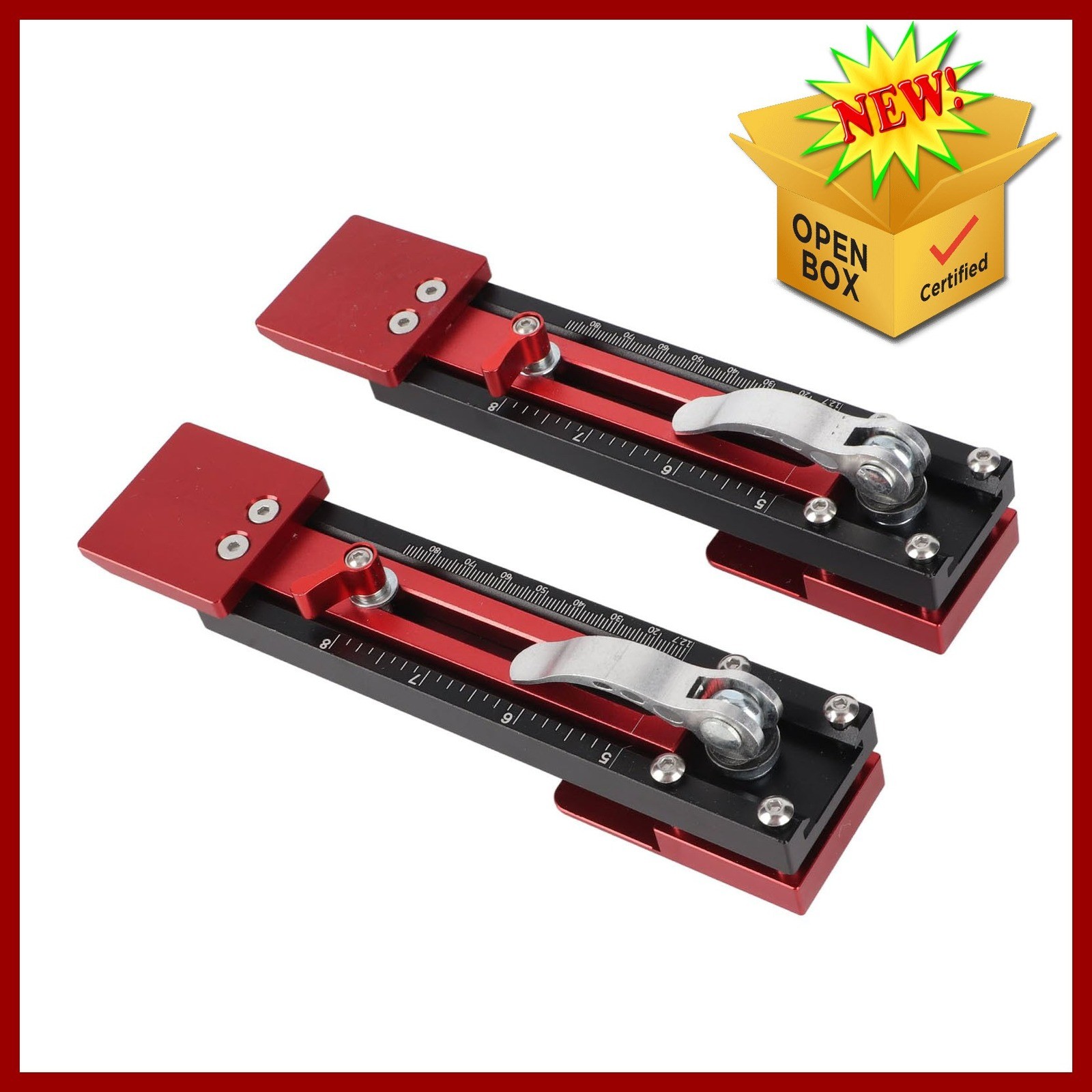 Sliding Mounting Gauge Siding 2PCS Aluminum Alloy Tool Fiber Cement Install