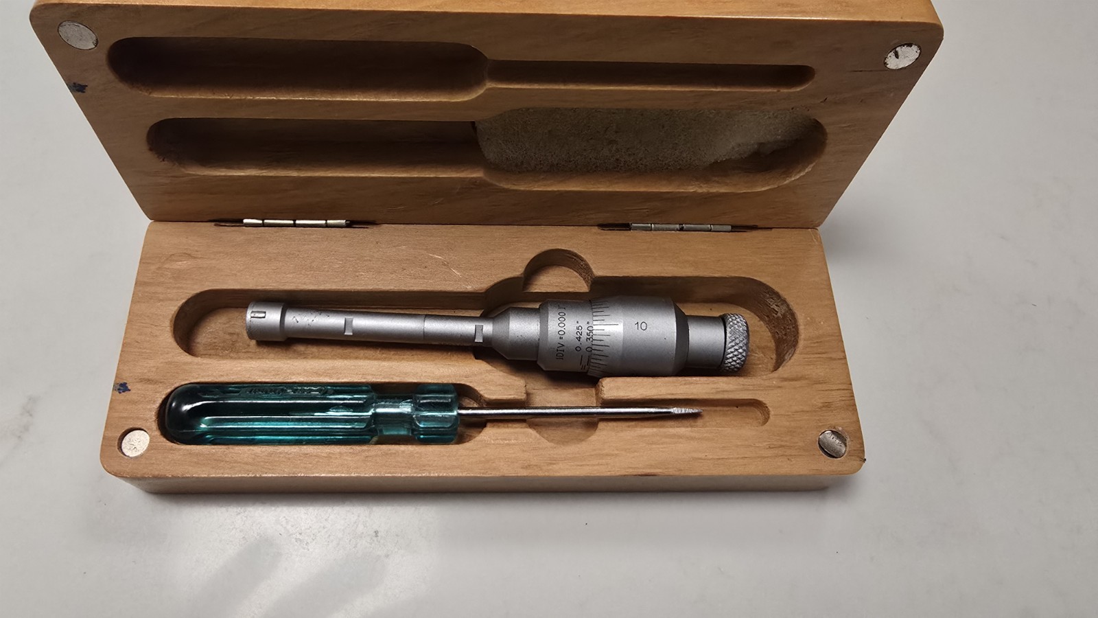 CALIBRATED SPI Bore Micrometer .350-.425" Hole Mike 3 Point 260436