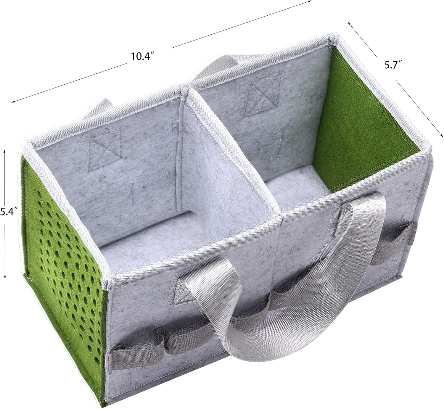 Toniebox Starter Set Hard Case with Handle - Portable Travel Carry Green