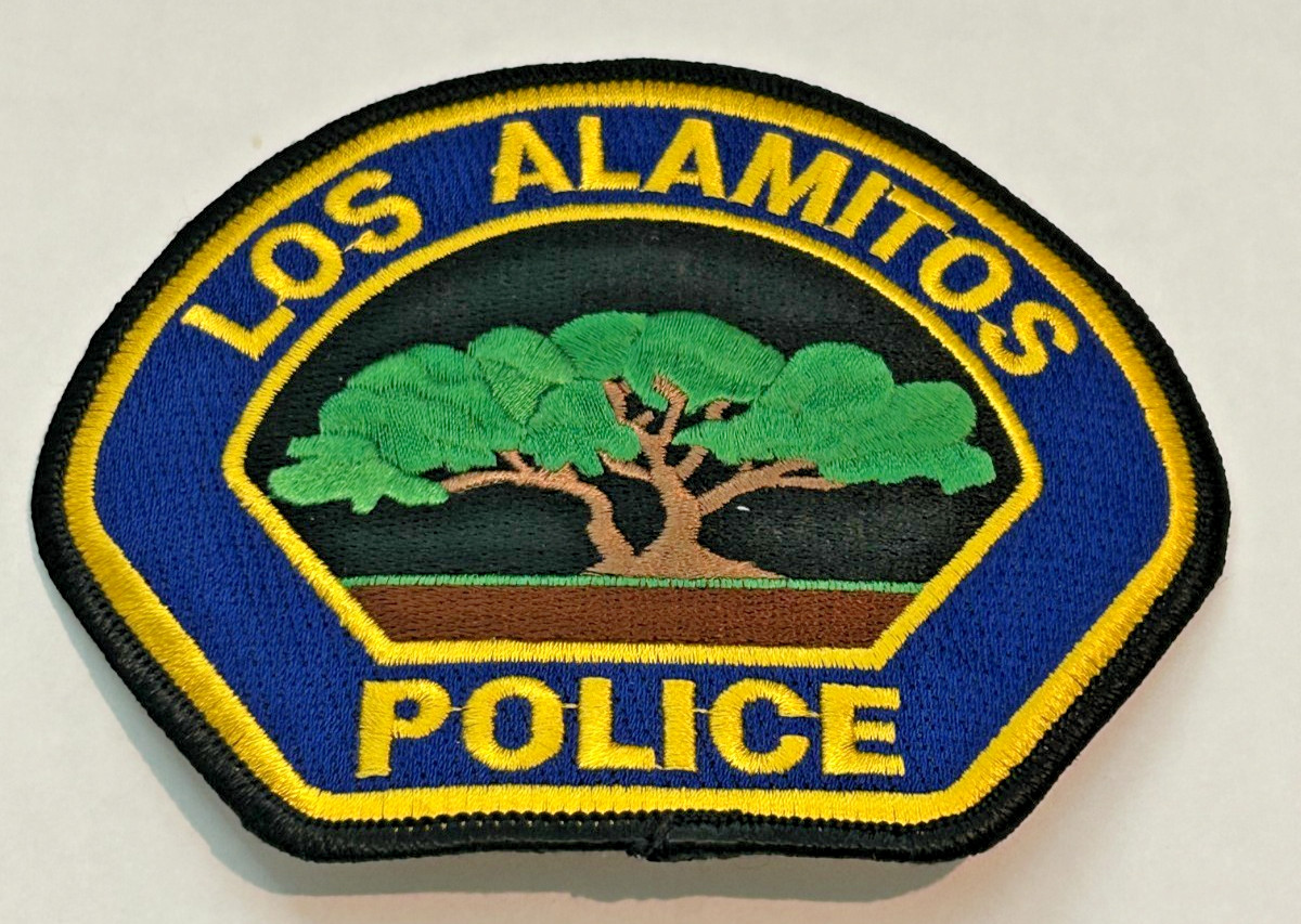 Vintage Los Alamitos California Police Patch Unused